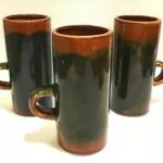 Stoneware-Espresso-Cappuccino-Coffee-Mugs