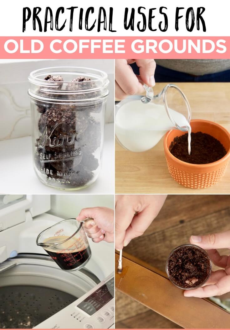 How to Use Old Coffee Grounds